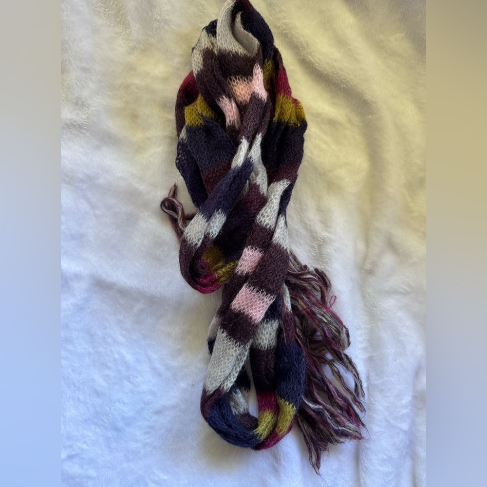 Y2K Thin Long (Very Long) Scarf, Vintage Authentic